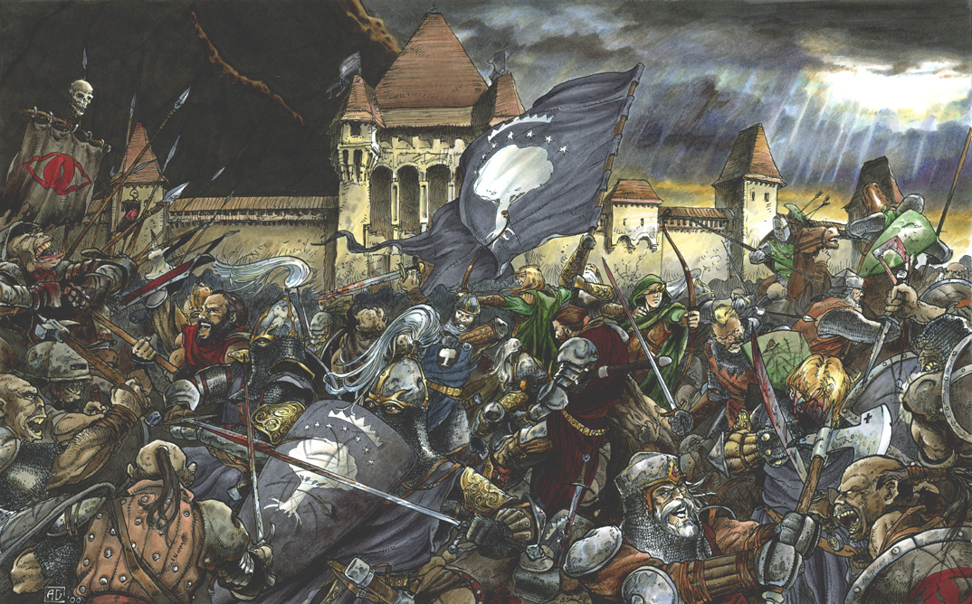 Minas Tirith Besieged 