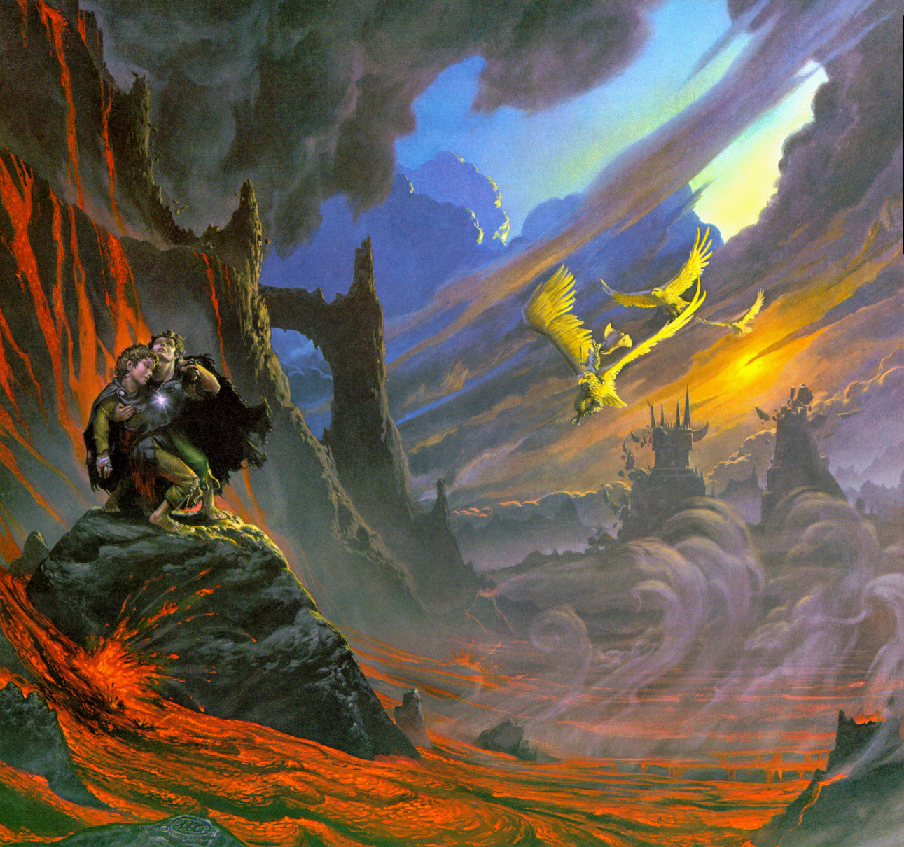 Eagles, by Michael Whelan, from Rolozo page