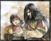 Boromir and Frodo at Amon Hen